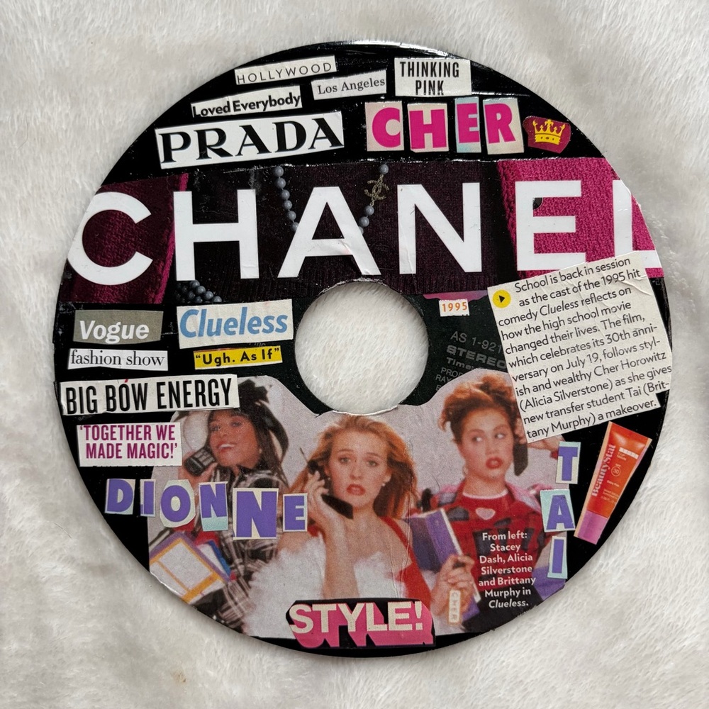 Clueless Y2K Vinyl Record Art